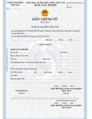 Bản dịch Giấy chứng tử tiếng Anh
